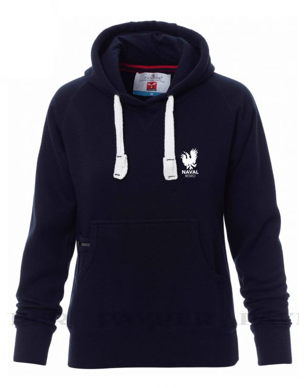 Sweatshirt c/capuz Atlanta+ (Azul Marinho) – Senhora