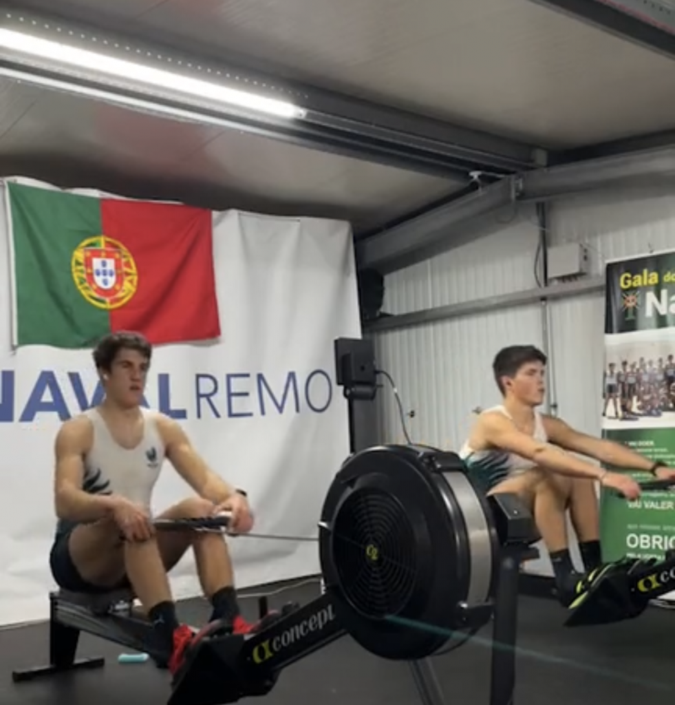 Campeão Mundial em Remo Indoor para a Naval Remo Associação